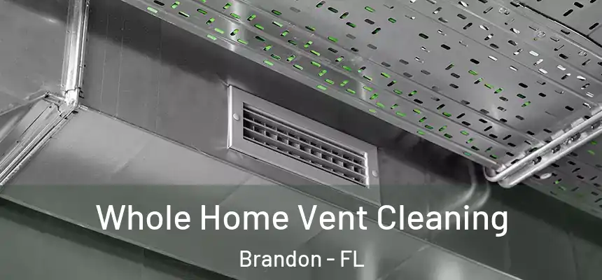 Whole Home Vent Cleaning Brandon - FL